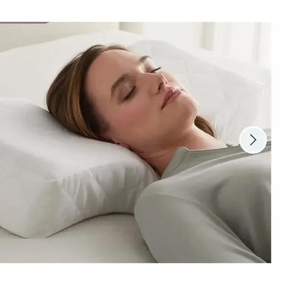 The Company Store Soft Neck Support Memory Foam Pillow Size 15"x24.75" W… - Picture 3 of 8